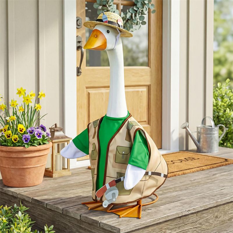 Go Fishing - Porch Goose Outfit