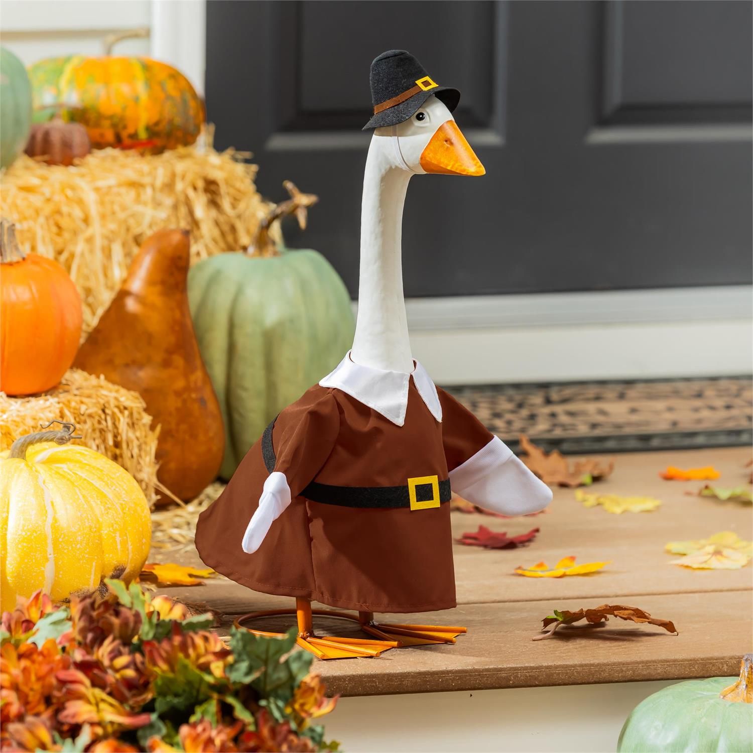 Harvest Pilgrim Man - Porch Goose Outfit