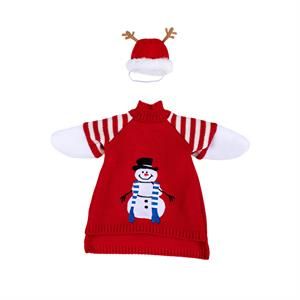 Red Sweater - Porch Goose Outfit