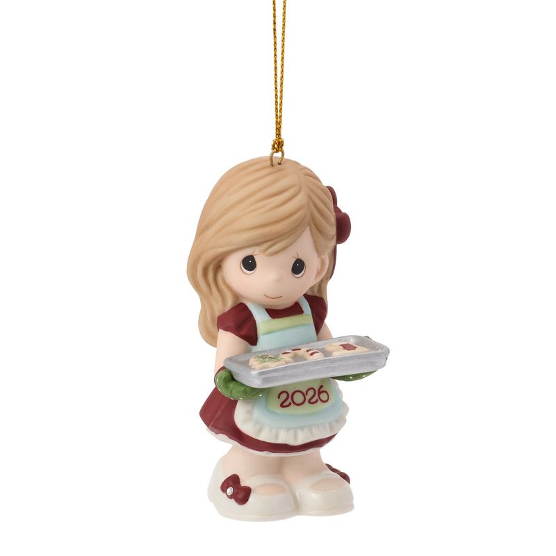Precious Moments Baking Sweet Memories 2026 Dated Girl Ornament