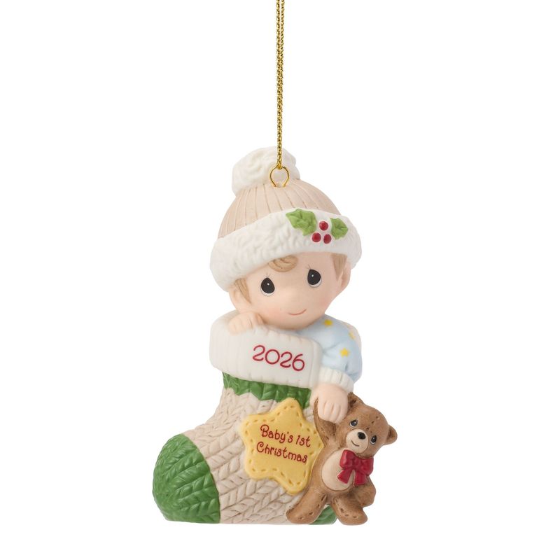 Precious Moments Dated 2026 Baby Boy Ornament