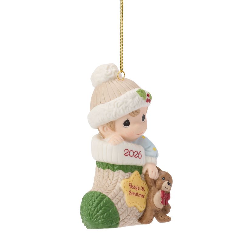 Precious Moments Dated 2026 Baby Boy Ornament