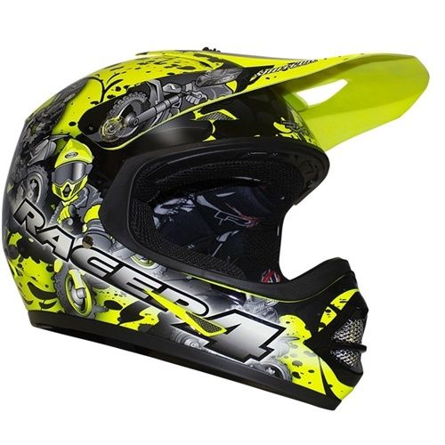 Helmet Fluro yellow Large