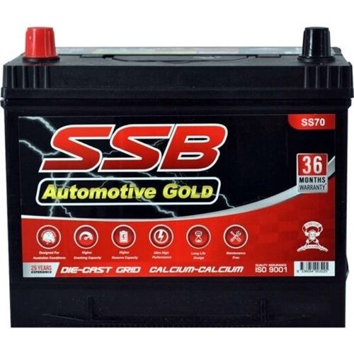 SSB SS70 Gold MF Car Battery