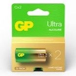 GP14AUC2 C Ultra Alkaline Card of 2