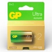 GP13AUC2  D Ultra Alkaline Card of 2