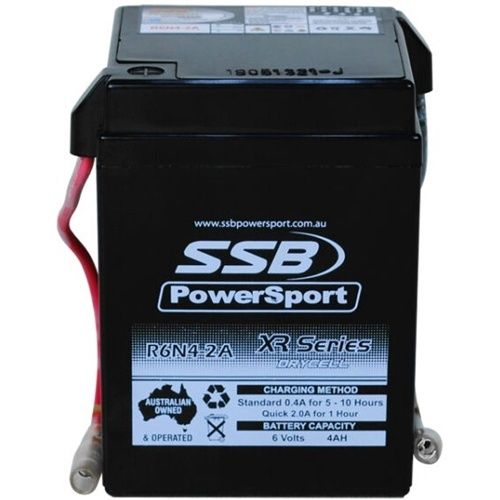 SSB XR Series Motorcycle Battery 6V