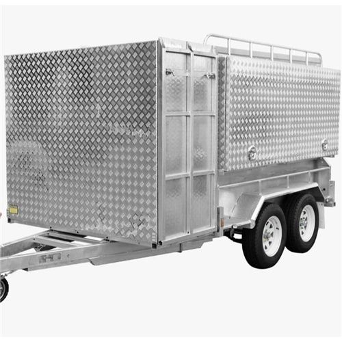 8×5 Tandem Lawn Mower Trailer (inc spare wheel &amp; rego)