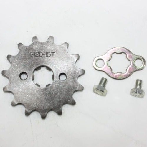 Front Sprocket 15T Teeth 17mm 420 Chain