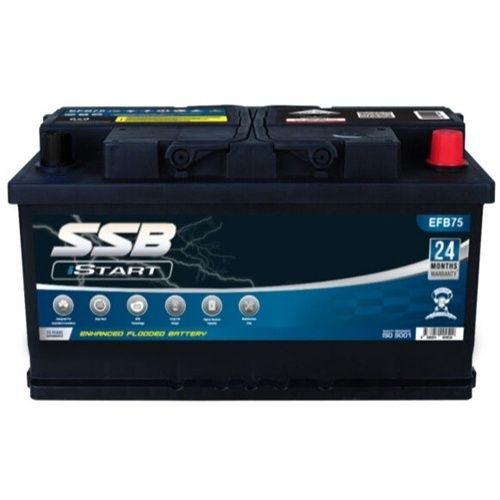 SSB EFB55D23L  Stop Start MF Car Battery