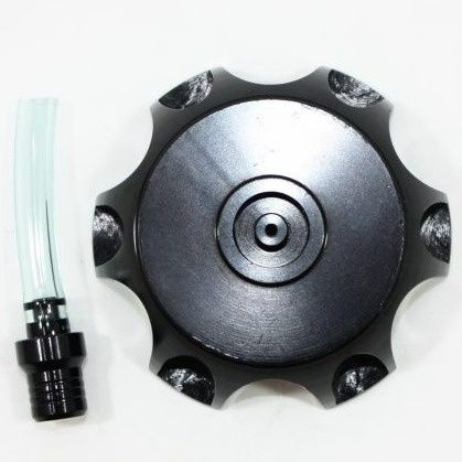 Petrol Cap + Breather Alloy Black 110cc 125cc PIT Trail Dirt Bike