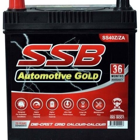 SSB SS40Z/ZA Gold MF Car Battery