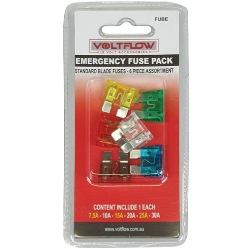 Voltflow Blade Fuse Kit 6 pce