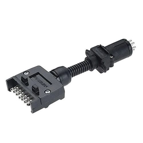 Autoking adaptor 7p round to 7p flat