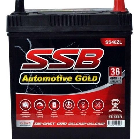 SSB SS40ZL Gold MF Car Battery