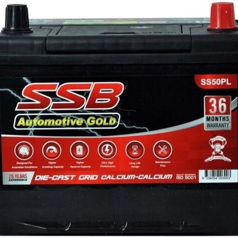 SSB SS50PL Gold MF Car Battery