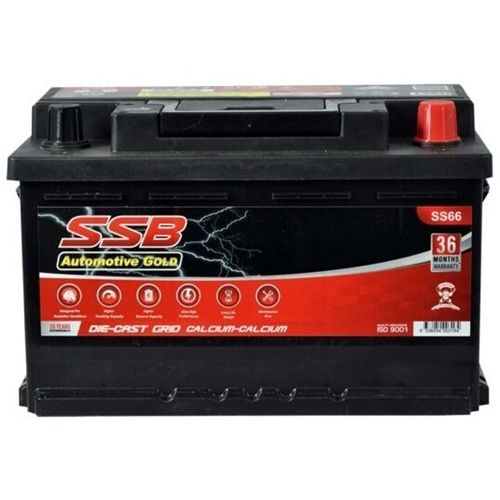 SSB SS66 Gold MF Car Battery
