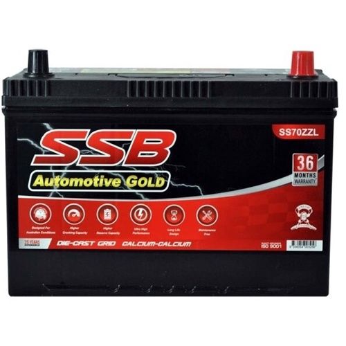 SSB SS70ZZL Gold MF Car Battery