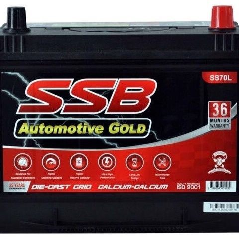 SS70L SSB Gold MF Car Battery