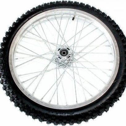 Front wheel 19'' (rim tyre and tube complete)