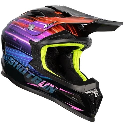 SG1 Ultra+ Blur Black/Pink Helmet