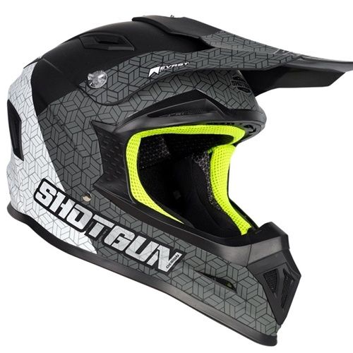 SG1 Ultra+ Prism Matt Black/Grey/White Helmet