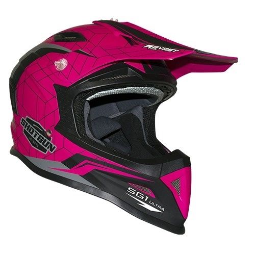 SG1 Ultra Shotgun Matt Magenta Helmet