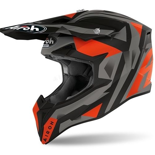Airoh Wraap 'Sequel' Orange Matt Helmet (XL)