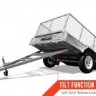 SG Single Box Trailer 8x6 750kg