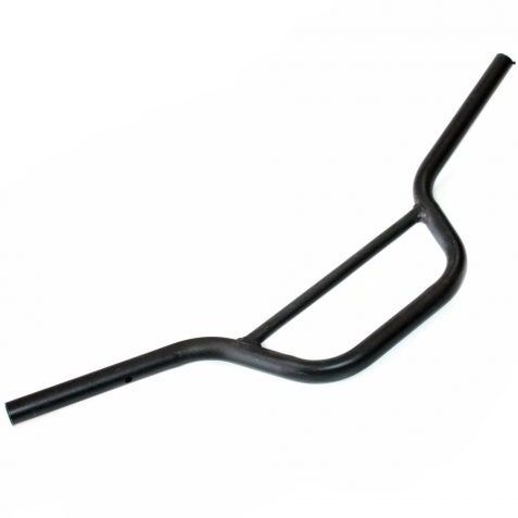 Handle Bar Black 640mm 22mm Steel