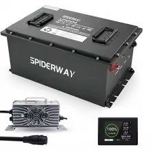 Spiderway 36V 105Ah Golf Buggy Series Lithium Deep Cycle Battery - Fitted