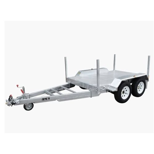 8x5 Tandem Flat Top Trailer 1990kg (inc spare wheel, 12 months QLD rego)