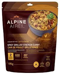 AlpineAire Spicy Grilled Chicken Curry