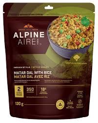 AlpineAire Matar Dal With Rice