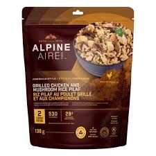 AlpineAire Grilled Chicken and Mushroom Wild Rice Pilaf
