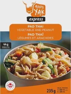 HAPPY YAK Pad Thai Vegetable and Peanut