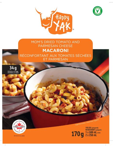 HAPPY YAK Mom's Dried Tomato and Cheese Macaroni