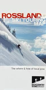 Rossland Ski Touring Map