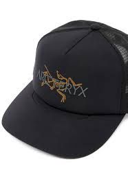Arc'teryx Bird Word Trucker Hat, Colour - Arcteryx: 24K Black, Size SML or 2 4 6 8 10: S/M