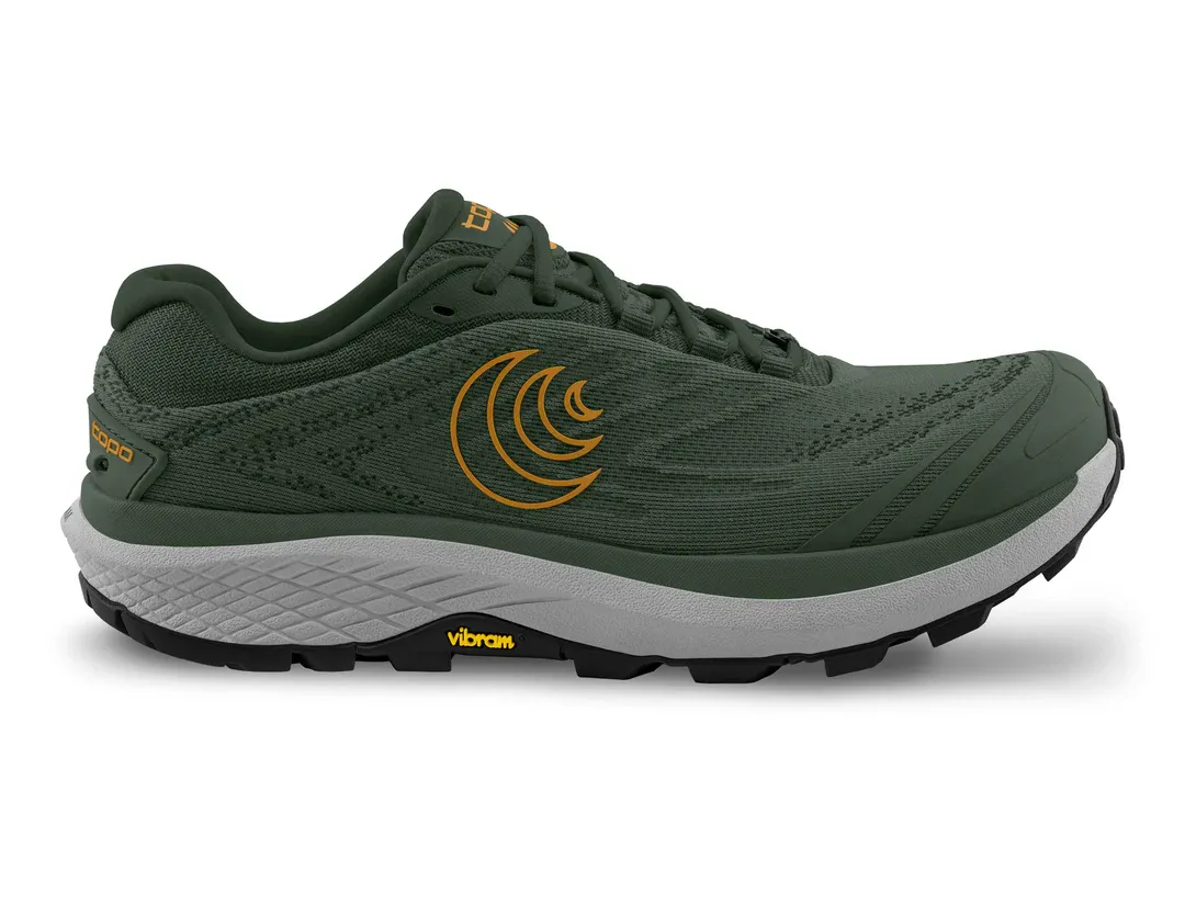Topo Athletic Pursuit 2 - Mens, Shoe Size Mens: 8.5, colour - topo: Green/Orange