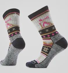 Smartwool Everyday Cozy Alpine Après Crew Socks, Colour - Smartwool: Charcoal, Size SML or 2 4 6 8 10: M