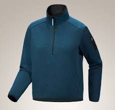 Arc'teryx Covert 1/2 Zip - Men's, Colour - Arcteryx: Lodestar Heather, Size SML or 2 4 6 8 10: M