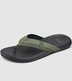 Reef Cushion Phantom 2.0 - Mens Sandal, Colour - Reef: olive/gumm, Shoe Size Mens: 7