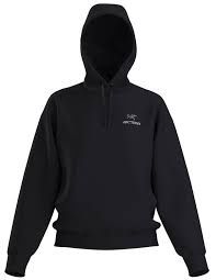 Arc'teryx Emblem Fleece Hoody Women's, Colour - Arcteryx: Black, Size SML or 2 4 6 8 10: XS