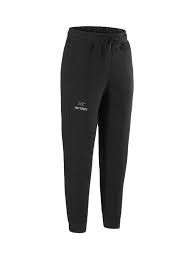 Arc'teryx Emblem Fleece Jogger Womens, Colour - Arcteryx: Black, Size SML or 2 4 6 8 10: 4/R