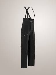 Arc'teryx Rush Bib - Women's, Colour - Arcteryx: Black, Size SML or 2 4 6 8 10: 12/R