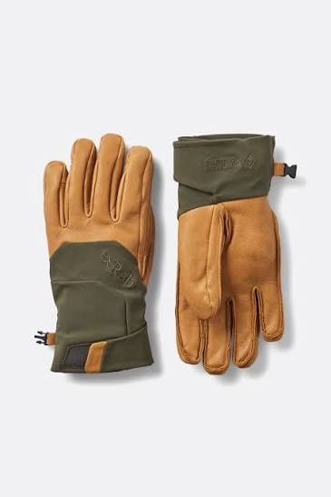 Rab Khroma Tour Windstopper Gloves, Colour - RAB: Army, Size SML or 2 4 6 8 10: XS