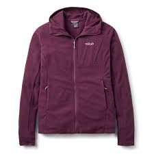 Rab Tecton Hoody Women's, Colour: Mulberry, Size: 10/S