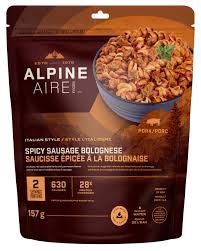 AlpineAire Spicy Sausage Bolognese