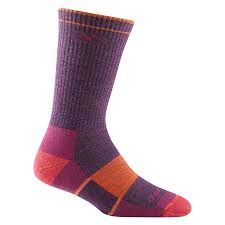 Darn Tough Hiker Boot Midweight Hiking - Women's, Colour: Plum Heather, Size: M